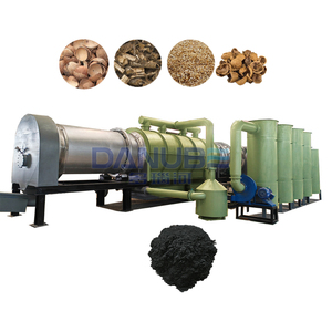 Máquina de Carbonización Continua para la Producción de Carbón a partir de Aceite de Oliva, Cáscara de Palma y Otros Residuos - Product Image 1