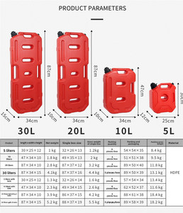 Bidon de carburant tout-terrain en PEHD pour Tacoma – Équipement professionnel robuste et résistant aux intempéries – Fournisseur et fabricant - Product Image 3