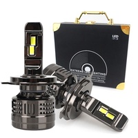 Phare LED super lumineux 300W 60000lm F4 H4 H1 H7 H11 9005 9006 9012 Canbus pour voiture, ampoule LED H4