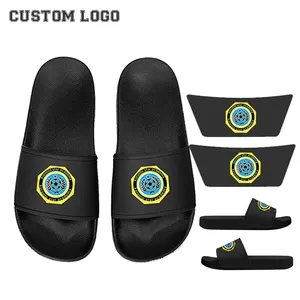 New Style Designer 2024 Sandals Embossed Custom Summer Slides Women Men Printed Logo Private Label Slippers Slides With Logo