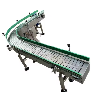 Şişelenmiş içecek taşıma için Slat masa üst zincir konveyör zinciri otomatik konveyör - Product Image 1