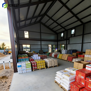 โรงงานโครงเหล็กสำเร็จรูปพรีเมียม ขนาด 15x30x10 เมตร ผลิตจากเหล็กอัลลอยด์ สำหรับห้องเย็น แข็งแรง ทนทาน ประหยัดพลังงาน - Product Image 1