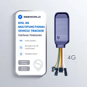 Rastreador GPS 4G LTE para coches Dispositivo de seguimiento de camiones antirrobo