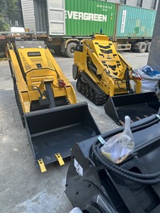 HTS530 Vente en gros, Mini-chargeuse compacte sur chenilles diesel/essence économique conforme EPA, avec accessoires, à vendre, prix compétitifs, Mini-chargeuse compacte sur chenilles Loa - Product Image 3