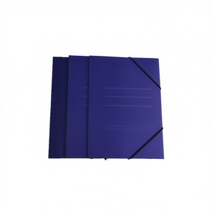 Cartella blu A5 con elastico per la conservazione di documenti, confezione da 24 pezzi - Product Image 2