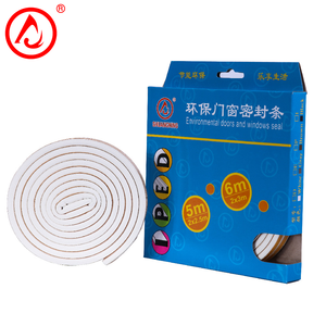 Joints d'étanchéité en caoutchouc pour porte 12*10mm Epdm en forme de D Cadre de porte en bois Fenêtre de porte Bande d'étanchéité de réparation de porte Anti-collision - Product Image 3