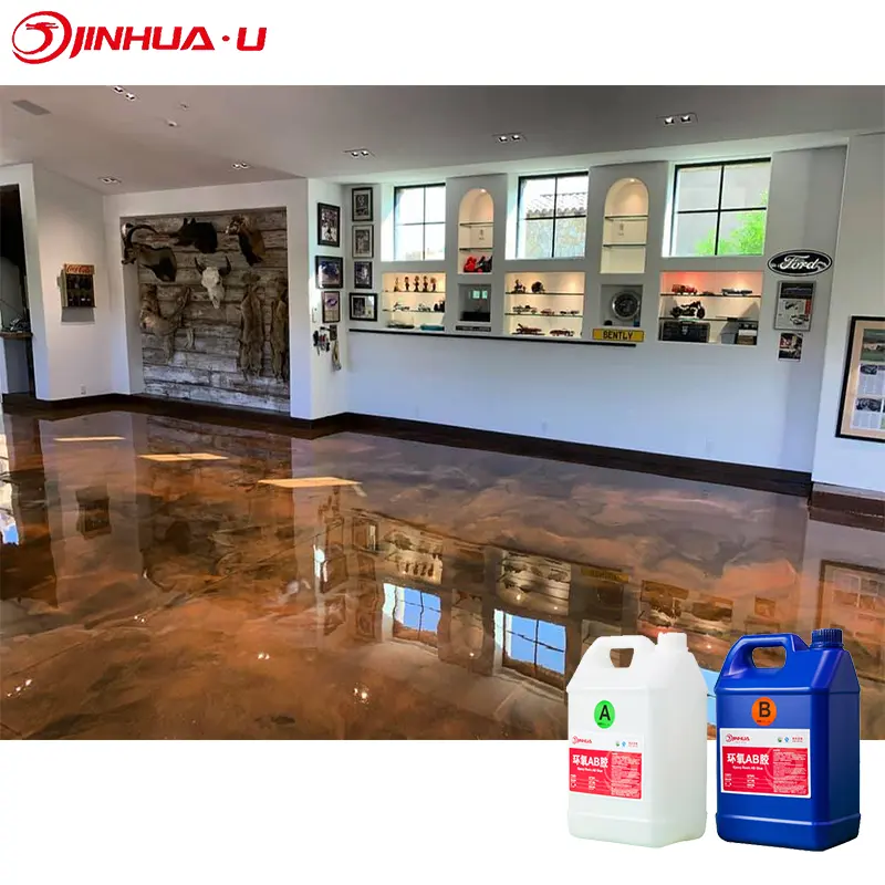 हार्ड साफ़ Epoxy राल के लिए डी मंजिल कोटिंग/मंजिल Epoxy पेंट