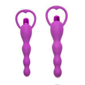 صندوق مخصص مجاني - مورد صيني لألعاب جنسية كهربائية مثيرة، سدادة شرجية من السيليكون الكامل - Product Image 1