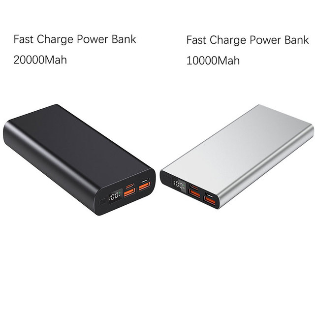 Best Hot Sale 20000mah 10000mah Charger Power Bank Fast Charging Power Banks for Outdoor