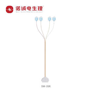 مجموعة أقطاب تسجيل كهربائية احترافية للاستخدام مرة واحدة من الفولاذ المقاوم للصدأ مع سلك TPU بـ 6 ألوان للاستخدام أثناء العمليات الجراحية - Product Image 5