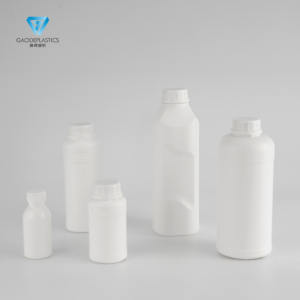 공장 판매 사각 플라스틱 병 나사 캡 1L 플라스틱 병 도매 빈 사각 어깨 병 - Product Image 6