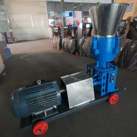 Nouvelle machine à granulés d'aliments pour animaux mini haute productivité 500 kg/h avec taille de granulés réglable pour petites exploitations agricoles (maïs, blé, paille)