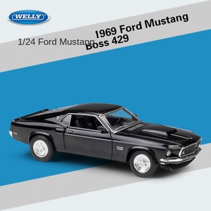 Welly 1:24 1969 <span class=keywords><strong>F</strong></span> Ord <span class=keywords><strong>M</strong></span> Ustang Boss 429 <span class=keywords><strong>M</strong></span>étal Collection Simulation Moulé Sous Pression Voiture Alliage Modèle De Voiture TOY Collection - Product Image 5