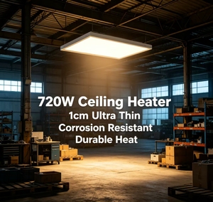 เครื่องทำความร้อนไฟฟ้าแบบคริสตัลคาร์บอนติดเพดาน 720 วัตต์ แผงอะลูมิเนียม ให้ความร้อนเร็ว สำหรับใช้ในครัวเรือน - Product Image 4