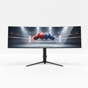Monitor VA Curvo de 49 Pulgadas para Juegos, Pantalla Ancha 32:9, 4K, 144hz, Monitor de Oficina - Product Image 1