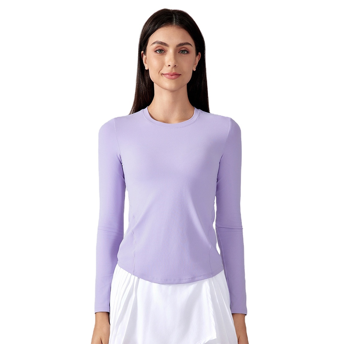 Fashion Long Sleeves T Shirt Naked Feeling Yoga Top Fitness Suit Top Autumn Quick Dry Women's Running Sports Jacket