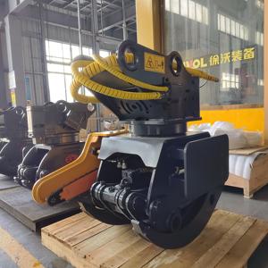 Cizalla Hidráulica para Árboles XUVOL, Accesorio de Corte de Troncos, Sierra de Gancho para Excavadora de 5 a 25 Toneladas - Product Image 1