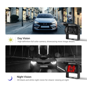 7 "ahd אלחוטי נקודה עיוורת כף אזעקת dvr מצלמה הפוכה עם מוניטור היפוך סיוע עבור קרוון אוטובוס משאית - Product Image 5