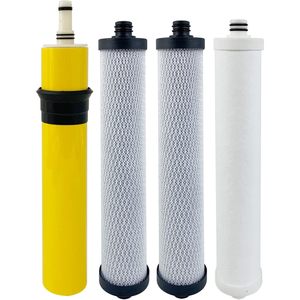 ชุดไส้กรองน้ำระบบ Reverse Osmosis ยี่ห้อ Hydrotech รุ่น 25 GPD 4 ขั้นตอน พร้อมไส้กรองคาร์บอนและเมมเบรน - Product Image 1