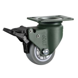 2 Zoll Lenkrad schwenkbare Lenkräder Gummi möbel Rollen kleines Rad - Product Image 1