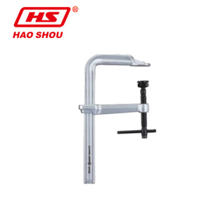 Abrazadera de Resorte Metálica de Tipo F de la Marca Good Hand con Tornillo, Fabricada en Acero de Aleación de Cromo-Molibdeno en Taiwán - Product Image 2