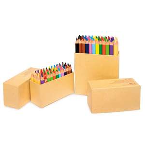 Vendita calda al Neon rotondo Jumbo matite colorate in legno matita evidenziatore per disegnare giocattoli - Product Image 2