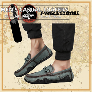 Mocassins d'hiver rétro pour hommes, chaussures de conduite, mocassins Gommino Penny Flats en similicuir suédé, nubuck, microfibre, à enfiler, légers - Product Image 2