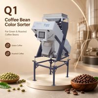 Machine de tri des grains de café par couleur |   Équipement de tri optique miniature pour les torréfacteurs de café de spécialité