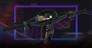 Patinete Eléctrico Plegable G4 con Pantalla Táctil, 6 Luces LED, Doble Freno de Disco, Resistente al Agua, Suspensión Completa, 25 km/h, para Campus - Product Image 4