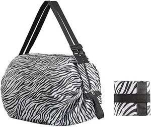 Sac de courses pliable portable grande capacité réutilisable en deux parties pour les courses, les trajets quotidiens, les pique-niques et le camping - Product Image 1