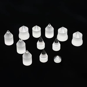Alta calidad láser UV vidrio de sílice fundido Ar recubierto <span class=keywords><strong>Plano</strong></span> convexo cono Prisma óptico cónico Axicons lente - Product Image 4