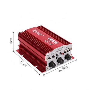 KinterMA700 Amplificador de Alta Potencia para Auto con USB/MP3/FM y Mini Control Remoto - Product Image 3