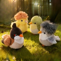 En gros, Peluche canari mignonne, mini figurine, posez-la sur les pieds, sur l'épaule ou sur une table, cadeau pour enfants, OEM