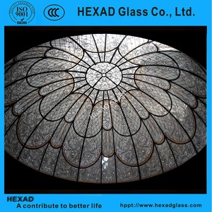 Venta al por mayor personalizada de mosaico de color turco Iglesia arte vidrio pintado techo cúpula de vidrio vitral pantalla Mural <span class=keywords><strong>ventana</strong></span> - Product Image 2