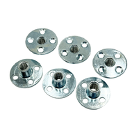 M5 M6 M8 M10 6-32 1/4-20 5/16-18 3/8-16T Écrou Attaches de Zinc plaqué base ronde T écrou trois quatre brad trou tee écrou