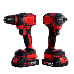 ชุดสว่านไฟฟ้า 21V กำลังสูง พร้อมประแจไขควงอเนกประสงค์ แรงบิด 200 นิวตันเมตร หัวจับแบบไม่ใช้กุญแจ ใช้พลังงานจากแบตเตอรี่ ชุดเครื่องมือ DIY - Product Image 5