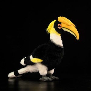 Juguete de Peluche Realista Personalizado de Calamaruga de Dos Cuernos de 30 cm, Fabricación Profesional ODM OEM para Museo de Historia Natural - Product Image 1