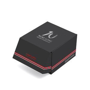 Customized Luxury Matte Black Small Corrugated Cardboard Box Candle Hair Care Facial Cream Cosmetic Makeup Print Paper Box Gift