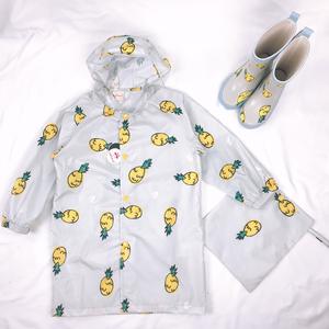 Setelan Jas Hujan, Sepatu Bot Hujan, dan Payung untuk Sekolah, Berkualitas Tinggi, Pakaian Hujan Anak-Anak, Motif Kartun Lucu, Pola Seragam, untuk Cuaca Hujan - Product Image 3