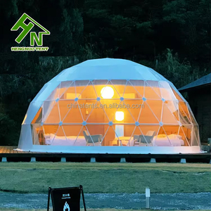 เต็นท์โดมใสกันน้ำสำหรับตั้งแคมป์กลางแจ้ง Garden Bee Outdoor สำหรับ 2-4 คน พร้อมหน้าต่างโปร่งแสงและม่านบังแดด เหมาะสำหรับฤดูร้อน รุ่น Beeline Glamping Domes - Product Image 4