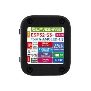 Scheda di Sviluppo ESP32-S3 con Display Touchscreen AMOLED da 1,8 Pollici, AI Xiaozhi N16R8, Orologio Programmabile DeepSeek - Product Image 5