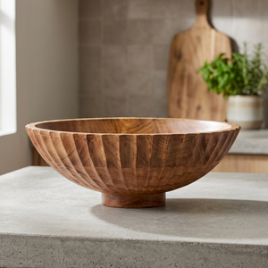 Bol en bois fait main, design minimaliste, artisanat en bois, non traité, écologique, pour servir les aliments, idéal pour offrir - Product Image 2