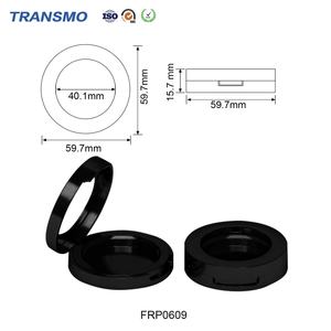 Boîte à poudre vide, conteneur en plastique pour fard à joues, logo personnalisé, boîte ronde pour poudre libre - Product Image 2