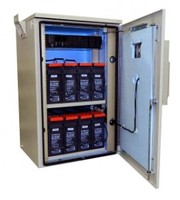 W-TEL 6U IP55 Mural Extérieur Du Cabinet Unique Section Conception Armoire Extérieure