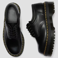 Vente en gros fabricant : Nouvelles chaussures en cuir à bout rond, style universitaire britannique rétro, semelle épaisse, pour hommes et femmes, collection 2025