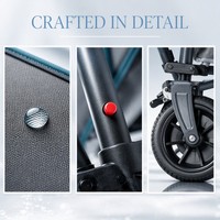 Chariot pliable élargi robuste pour le camping avec roues tout-terrain, chariot utilitaire pliable 200 kg pour usage extérieur