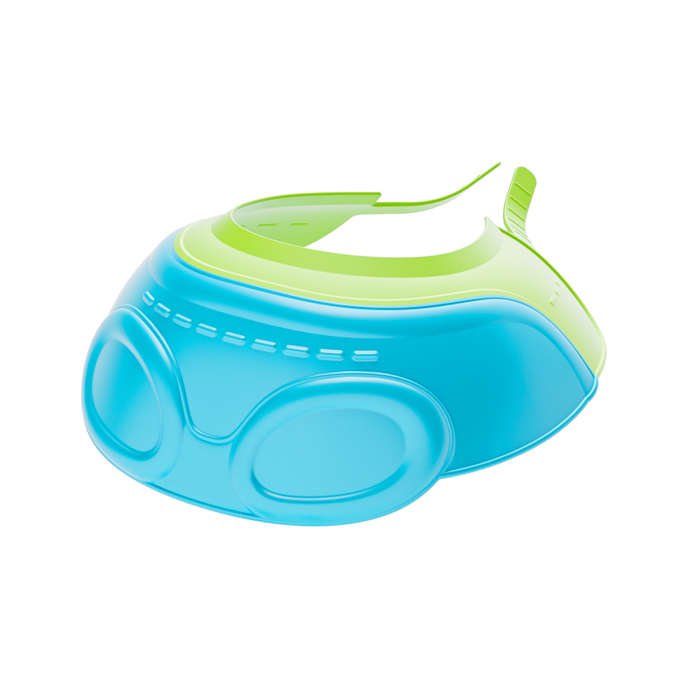 Заводская поставка Регулируемые мягкие полипропиленовые + ТПЭ защитные глаза уши детская банная козырек для купания детский душ товары для ванны