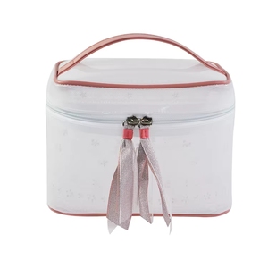vietnam made PU Toiletry <b>Case</b> with Gold Zipper Shiny Waterproof PU <b>Makeup</b> <b>Case</b> Shiny Metallic PU Cosmetic <b>Case</b> for Women - Product Image 2