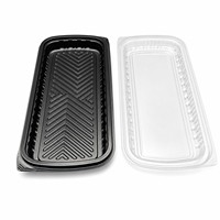 Bol à salade jetable de 32 oz, conteneur d'emballage alimentaire écologique, bol à salade Apet