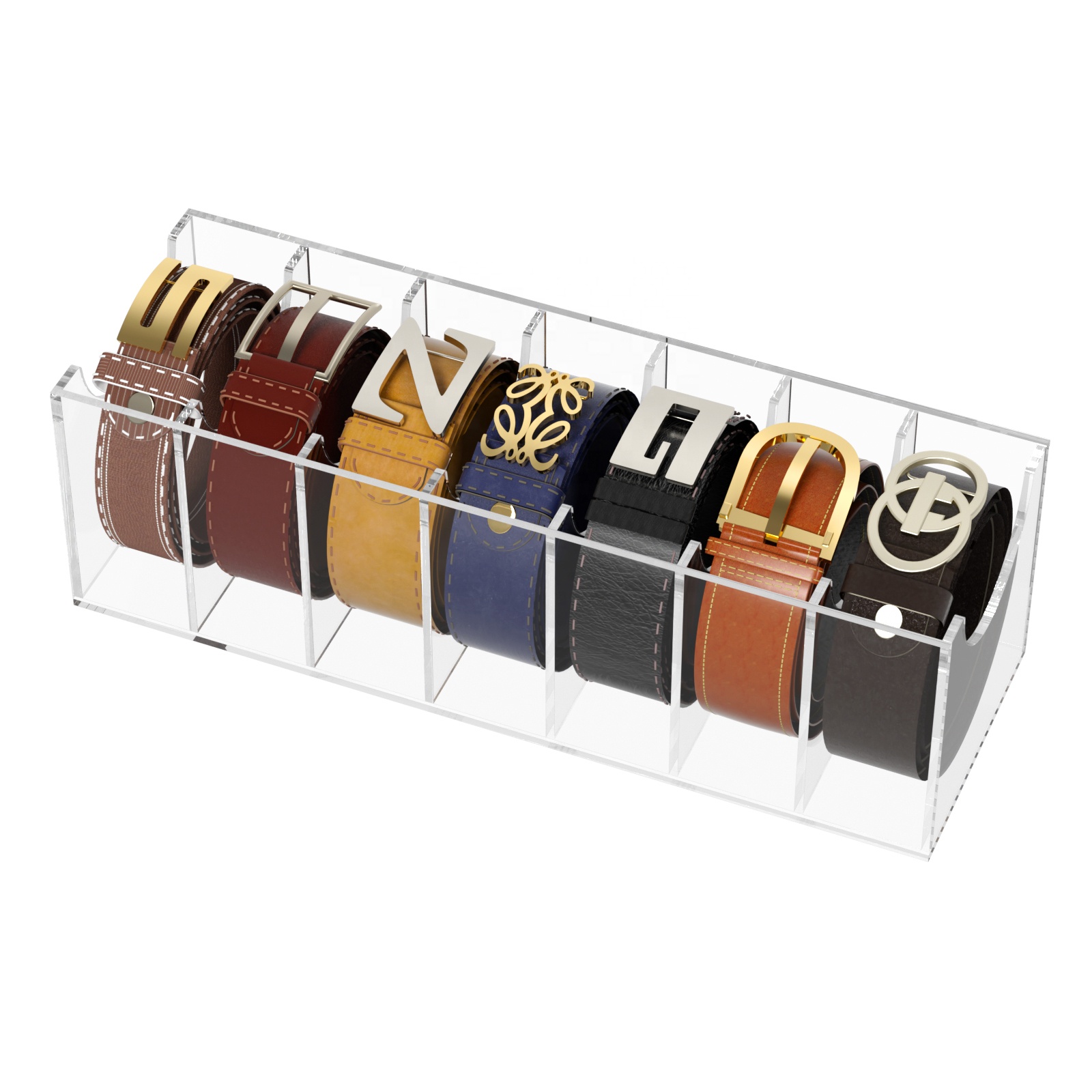 Belt Organizer Acryl grtel Aufbewahrung halter fr den Schrank 7 Fcher  Vitrine fr Krawatte und Fliege| Alibaba.com